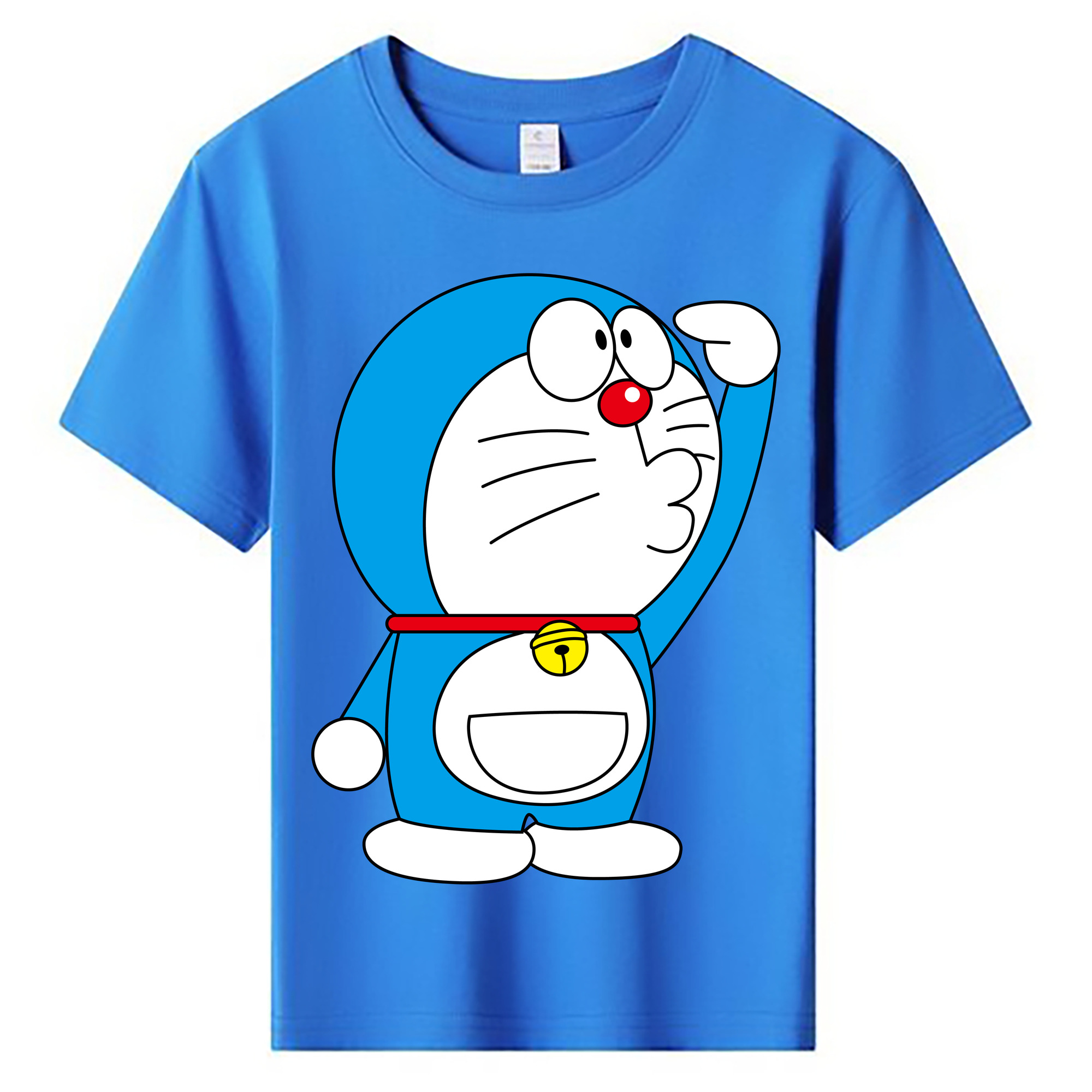 （画像用） ドラえもん Doraemon 綿100％キッズTシャツ（フロントプリント）